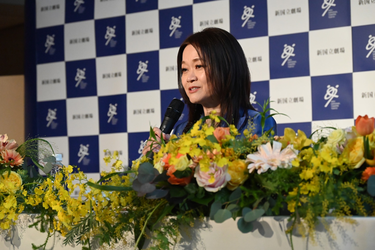 新国立劇場 2026/2027シーズン 舞踊 ラインアップ説明会より、新国立劇場 舞踊芸術監督の吉田都。