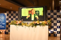 新国立劇場 2026/2027シーズン オペラ ラインアップ説明会より、新国立劇場 オペラ芸術監督の大野和士。