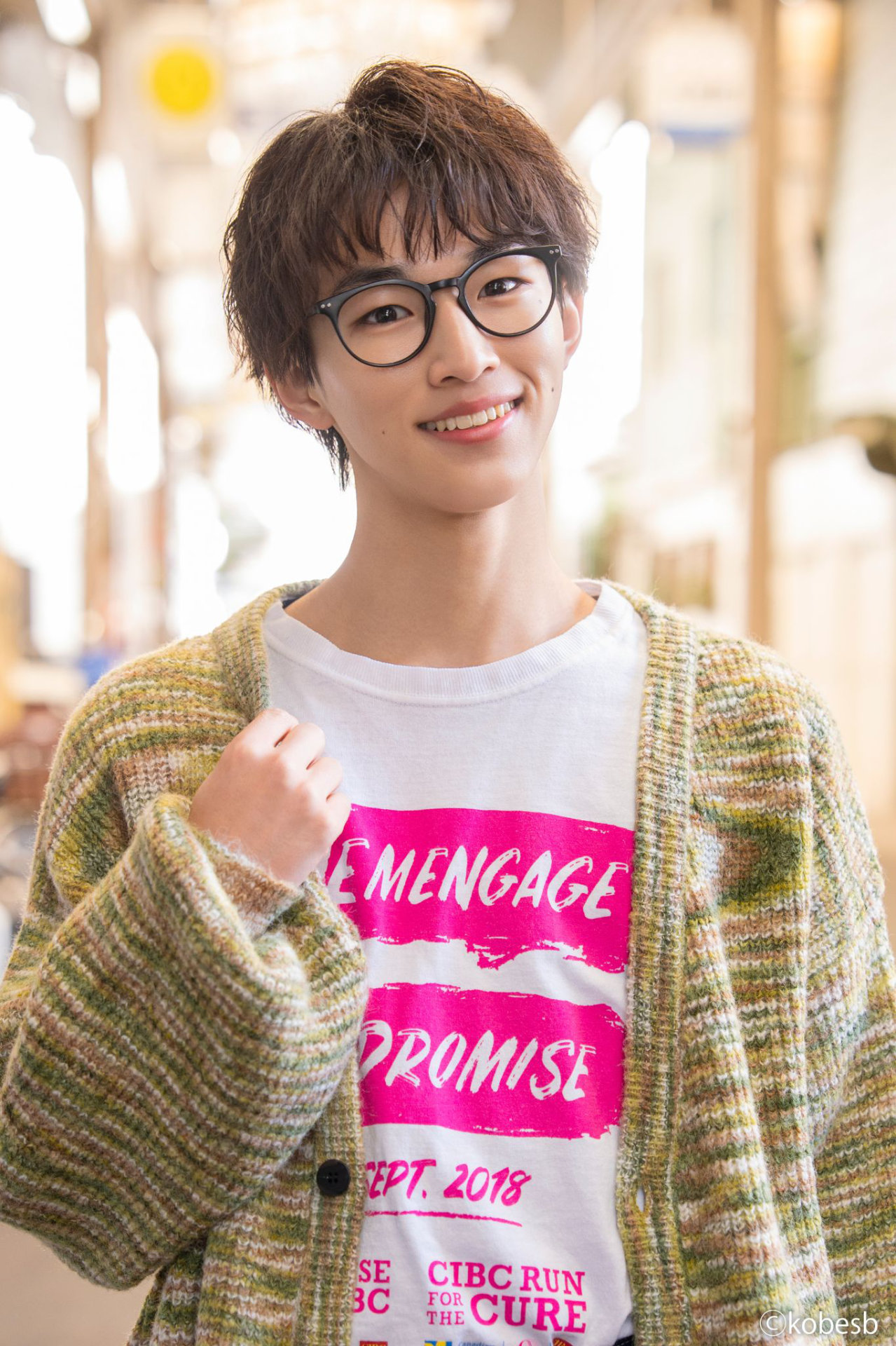 ノリミ（鶉丘典己）役の大熊蒼空。