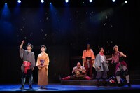 舞台「火喰鳥-羽州ぼろ鳶組-」より。