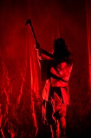 舞台「火喰鳥-羽州ぼろ鳶組-」より。