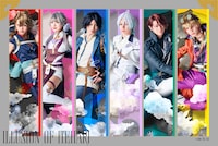 凍玻璃歌劇「泡沫のユークロニア -帷-」キャラクタービジュアル