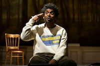 NTLive「ハムレット」より。©Sam Taylor