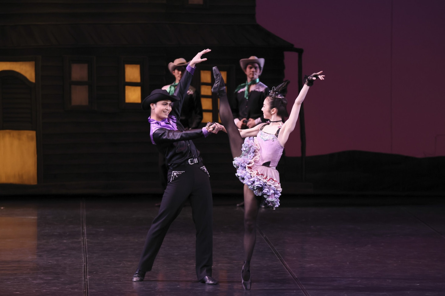 「ウェスタン・シンフォニー」より。（Choreography by George Balanchine © The George Balanchine Trust）©Kiyonori Hasegawa