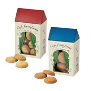 左から「クッキー／アールグレイ」「クッキー／カプチーノ」。