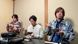 テレビ東京「ここ、偉人も来てました」より、左から、森泉、尾上右近、DAIGO。Ⓒテレビ東京