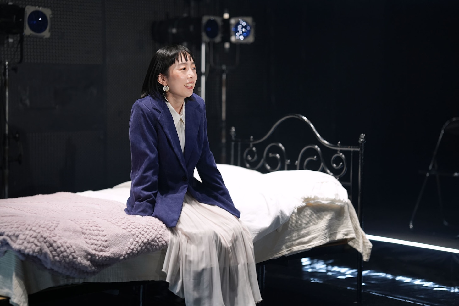 パンケーキの会 二本立て公演「ある夜をめぐって」、「壊れたガラス」より。（撮影：ハマリュウノスケ）