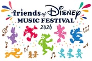 「フレンズ・オブ・ディズニー ミュージック フェスティバル 2026」ビジュアル