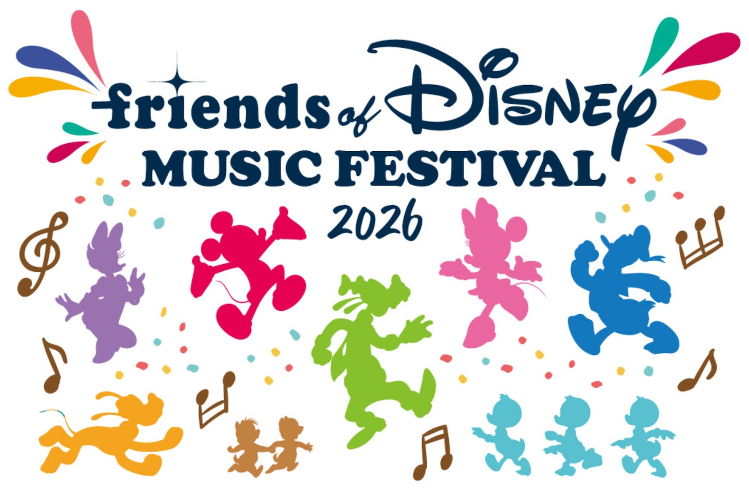 「フレンズ・オブ・ディズニー ミュージック フェスティバル 2026」ビジュアル