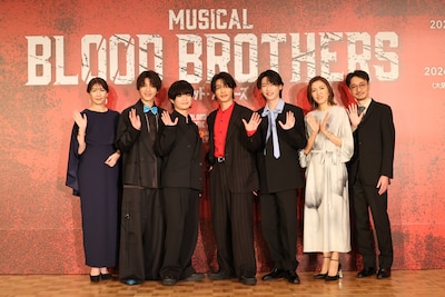 「ブラッド・ブラザーズ」小林亮太＆山田健登ペア、渡邉蒼＆島太星ペアが歌唱披露で“絆”アピール