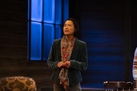 劇壇ガルバ 第7回公演「The Weir～堰～」より。（撮影：加藤孝）