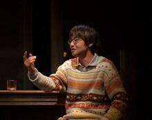 劇壇ガルバ 第7回公演「The Weir～堰～」より。（撮影：加藤孝）