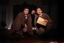 ミュージカル「最後の事件」より、髙橋颯＆渡辺大輔出演回の様子。（撮影：田中亜紀）