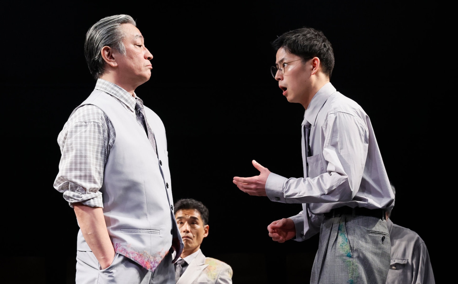 ASPイッツフォーリーズ公演 ミュージカル「十二人の怒れる男」より。