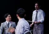 ASPイッツフォーリーズ公演 ミュージカル「十二人の怒れる男」より。