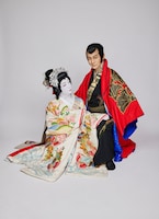 「流白浪燦星 碧翠の麗城」流白浪燦星＆瀬織姫の2ショットビジュアル。©モンキー・パンチ ©松竹