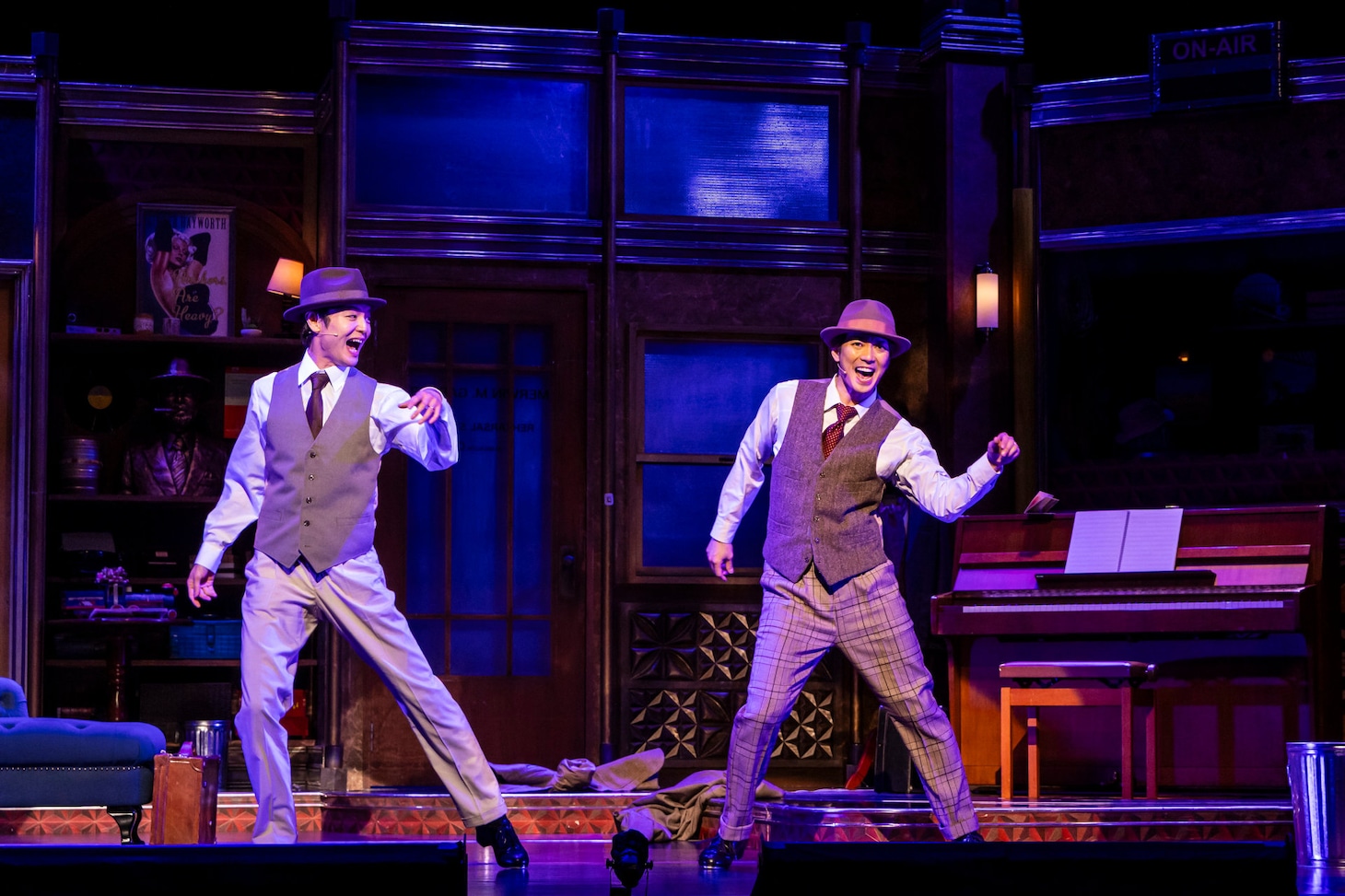 ミュージカル「ダブル・トラブル TAKE2～Hollywood Ending～」より。（撮影：岡千里）