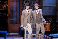 ミュージカル「ダブル・トラブル TAKE2～Hollywood Ending～」より。（撮影：岡千里）