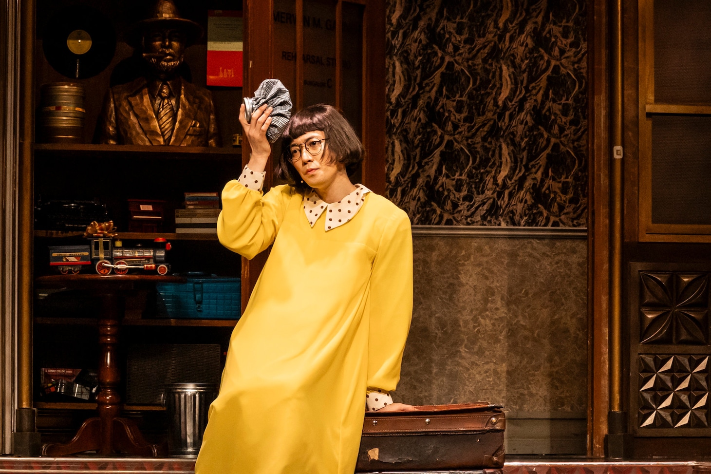 ミュージカル「ダブル・トラブル TAKE2～Hollywood Ending～」より。（撮影：岡千里）