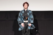 舞台「鬼滅の刃」上映会で阪本奨悟＆髙橋颯が新作公演への思い語る、浦井健治は「頑張ります！」