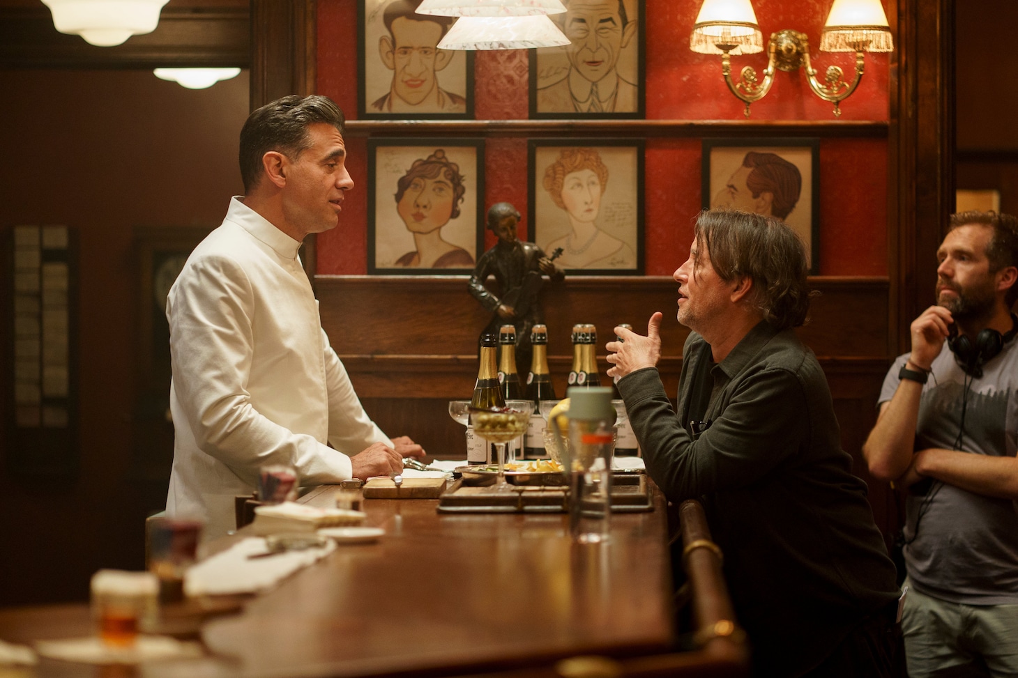 映画「ブルームーン」メイキングより。