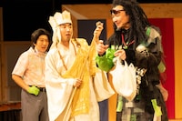 KAAT カナガワ・ツアー・プロジェクト 第三弾「冒険者たち ～JOURNEY TO THE WEST～」より。
（撮影：引地信彦）