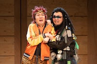 KAAT カナガワ・ツアー・プロジェクト 第三弾「帰ってきた冒険者たち ～闇に落ちたカナガワを救え！～」より。（撮影：引地信彦）