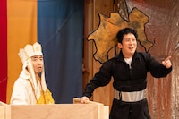 KAAT カナガワ・ツアー・プロジェクト 第三弾「帰ってきた冒険者たち ～闇に落ちたカナガワを救え！～」より。（撮影：引地信彦）