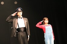 「つかこうへい十七回忌特別公演『熱海殺人事件』ラストメッセージ」チームユニコーンより。（Photo by RUP）