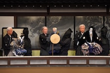 「国立劇場令和8年2月文楽公演」、第二部「『絵本太功記』妙心寺の段」より。（提供：国立劇場 / 撮影：小川知子）