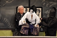 「国立劇場令和8年2月文楽公演」、第二部「『絵本太功記』妙心寺の段」より。（提供：国立劇場 / 撮影：小川知子）