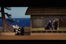 「国立劇場令和8年2月文楽公演」、第二部「『絵本太功記』尼ヶ崎の段」より。（提供：国立劇場 / 撮影：小川知子）
