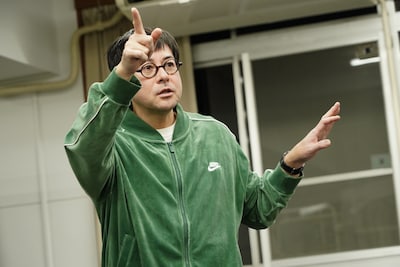 「流々転々 KOBE1942-1946」稽古の様子。（撮影：岩田えり）