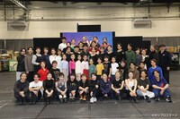 ミュージカル「メリー・ポピンズ」の稽古場披露より。