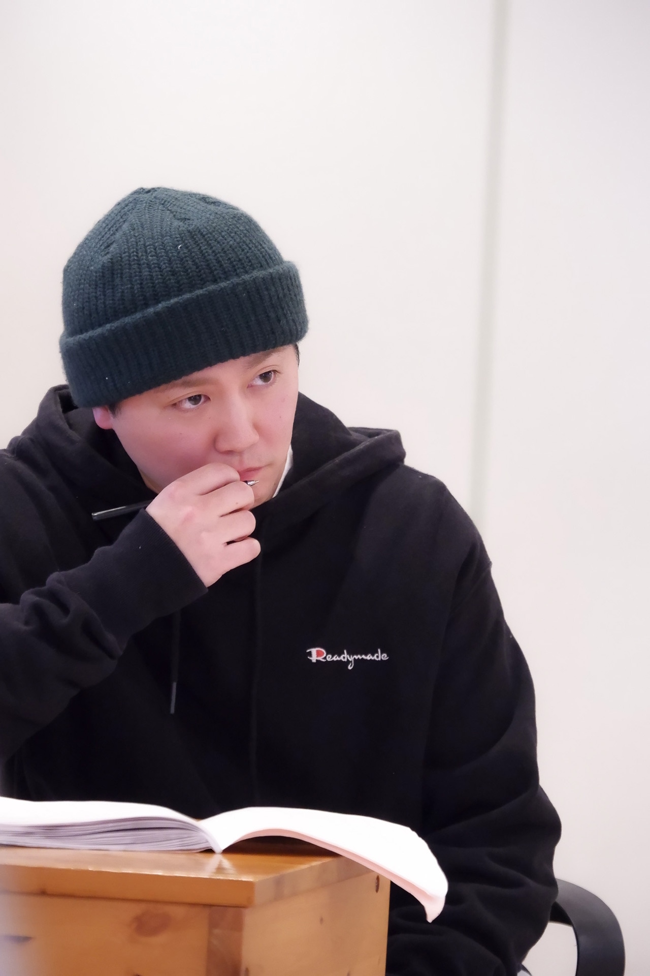 舞台「TRIANGLE」稽古の様子。