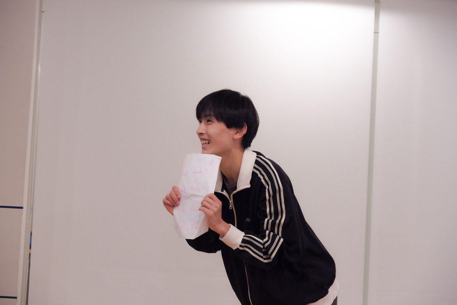 舞台「TRIANGLE」稽古の様子。