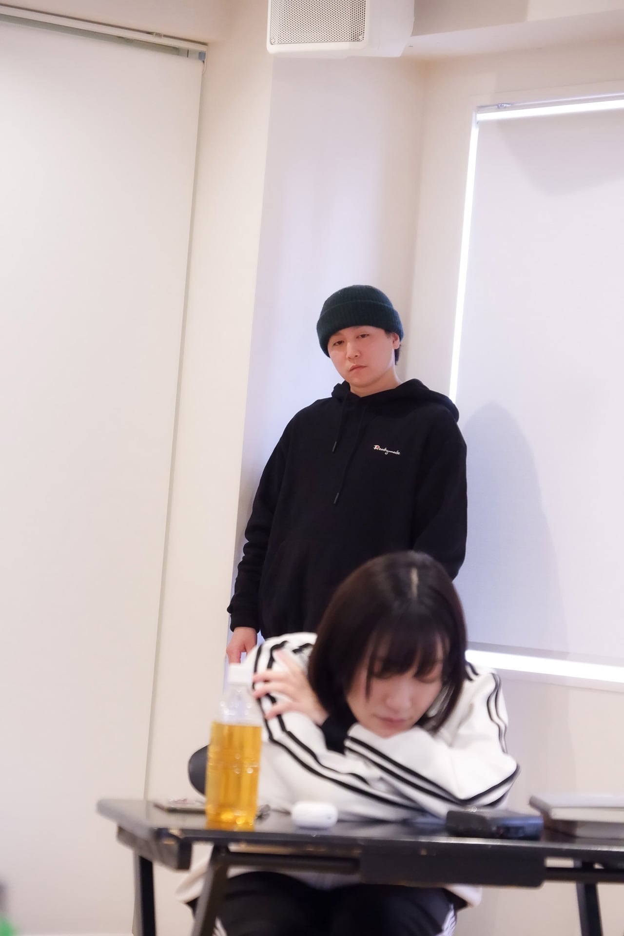 舞台「TRIANGLE」稽古の様子。