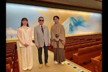タモリが歌舞伎座の舞台裏に潜入、中村鴈治郎と中村莟玉と巡る「タモリステーション」
