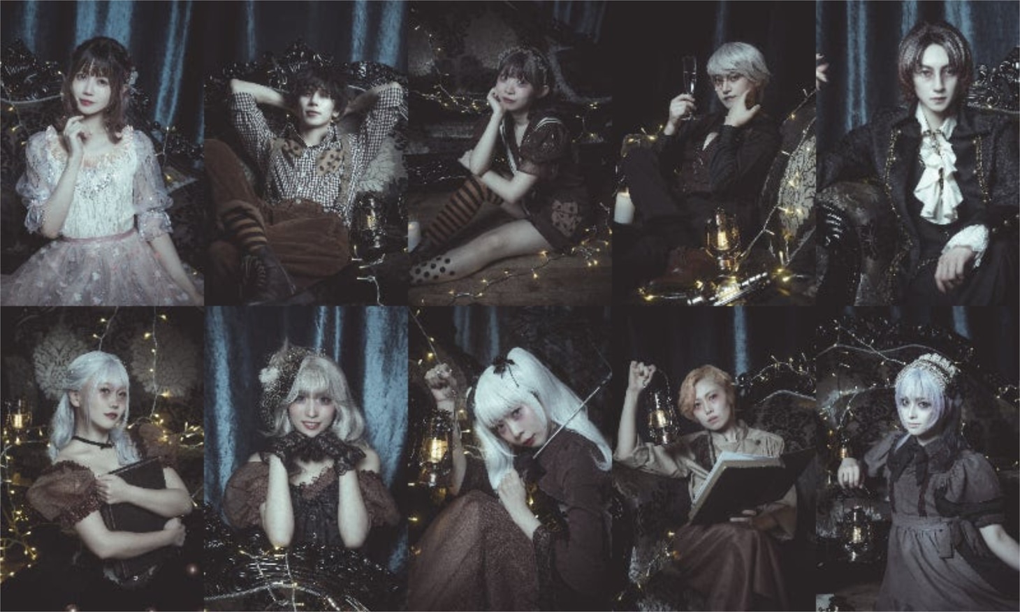 Colorpointe バレエミュージカル「Giselle in Haunted book store」Haunted組キャストビジュアル