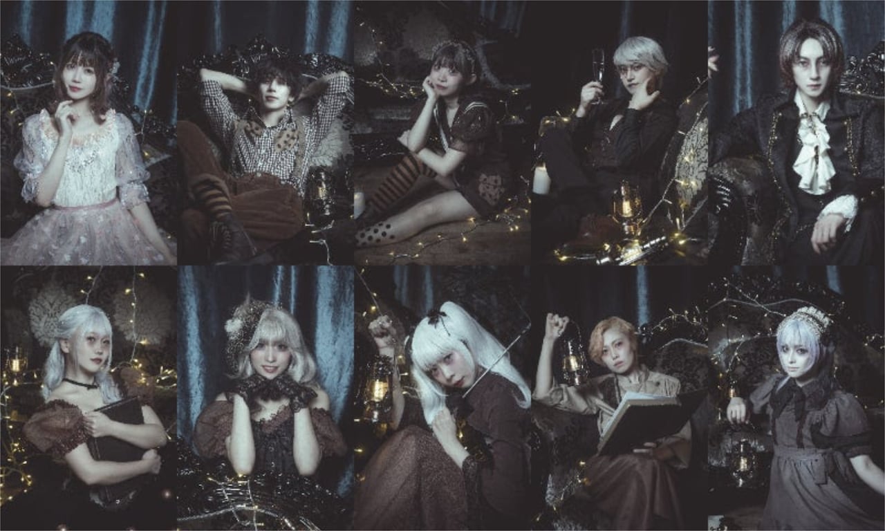 Colorpointe バレエミュージカル「Giselle in Haunted book store」Haunted組キャストビジュアル