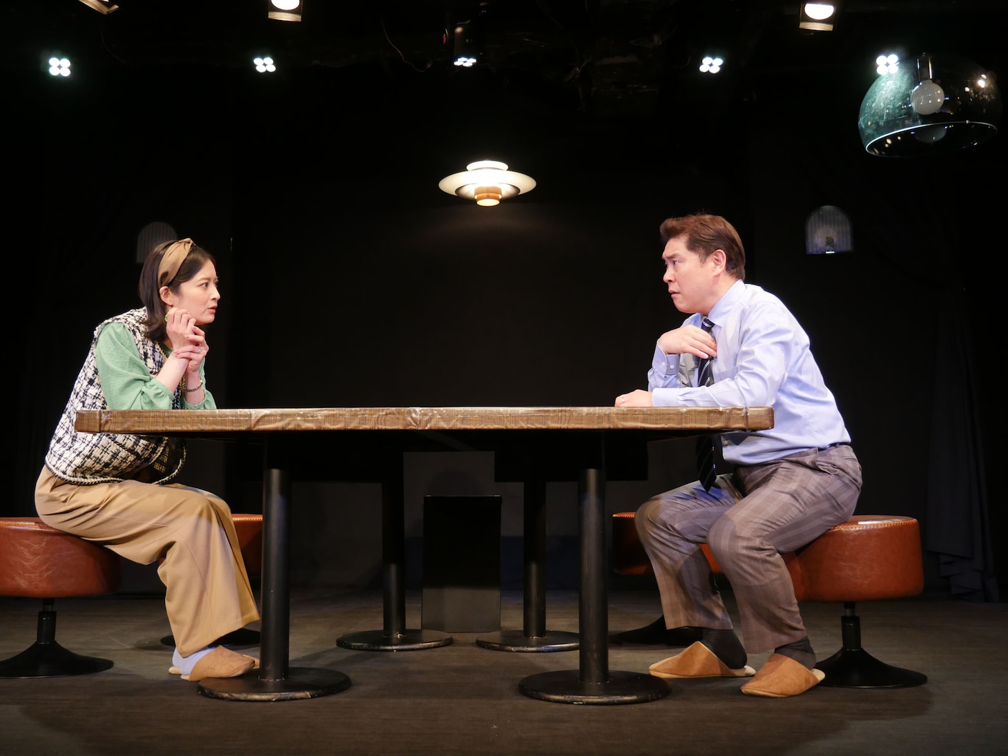 スラステslatstick 第8回公演「WIVES and HUSBANDS」より。