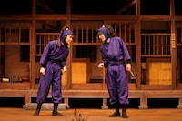 「劇団『忍たま乱太郎』長屋物語～五年生、きのうも今日もあしたもの段～」より。（撮影：岩田えり）