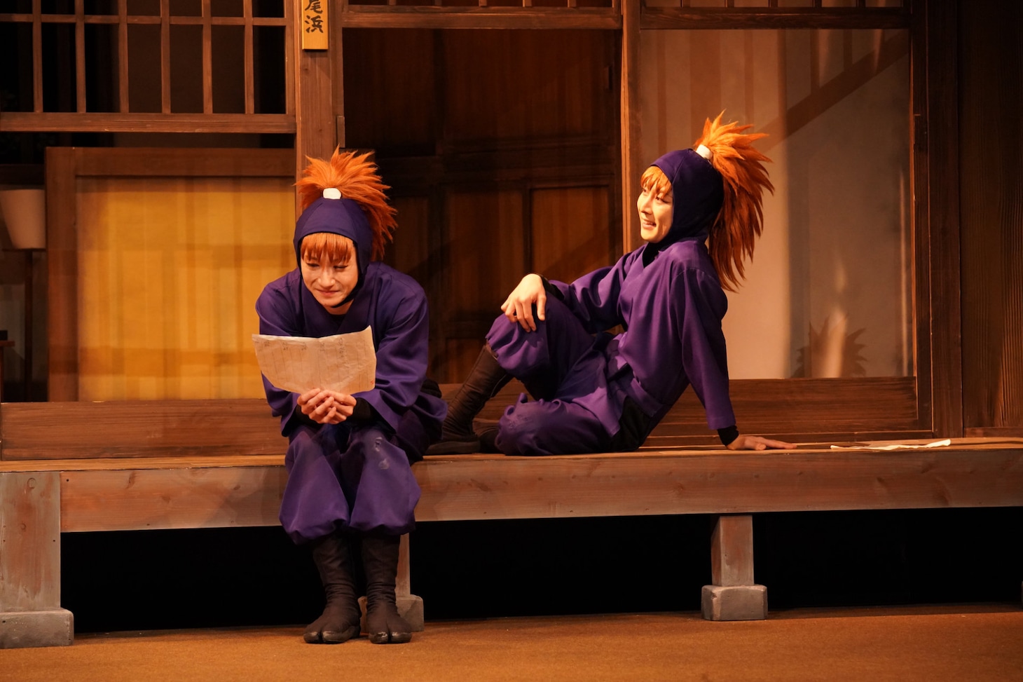 「劇団『忍たま乱太郎』長屋物語～五年生、きのうも今日もあしたもの段～」より。（撮影：岩田えり）