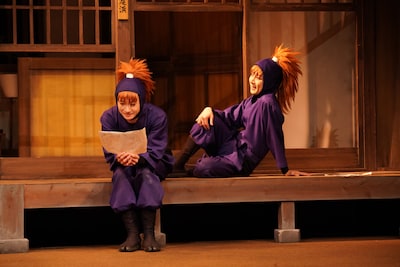 「劇団『忍たま乱太郎』長屋物語～五年生、きのうも今日もあしたもの段～」より。（撮影：岩田えり）