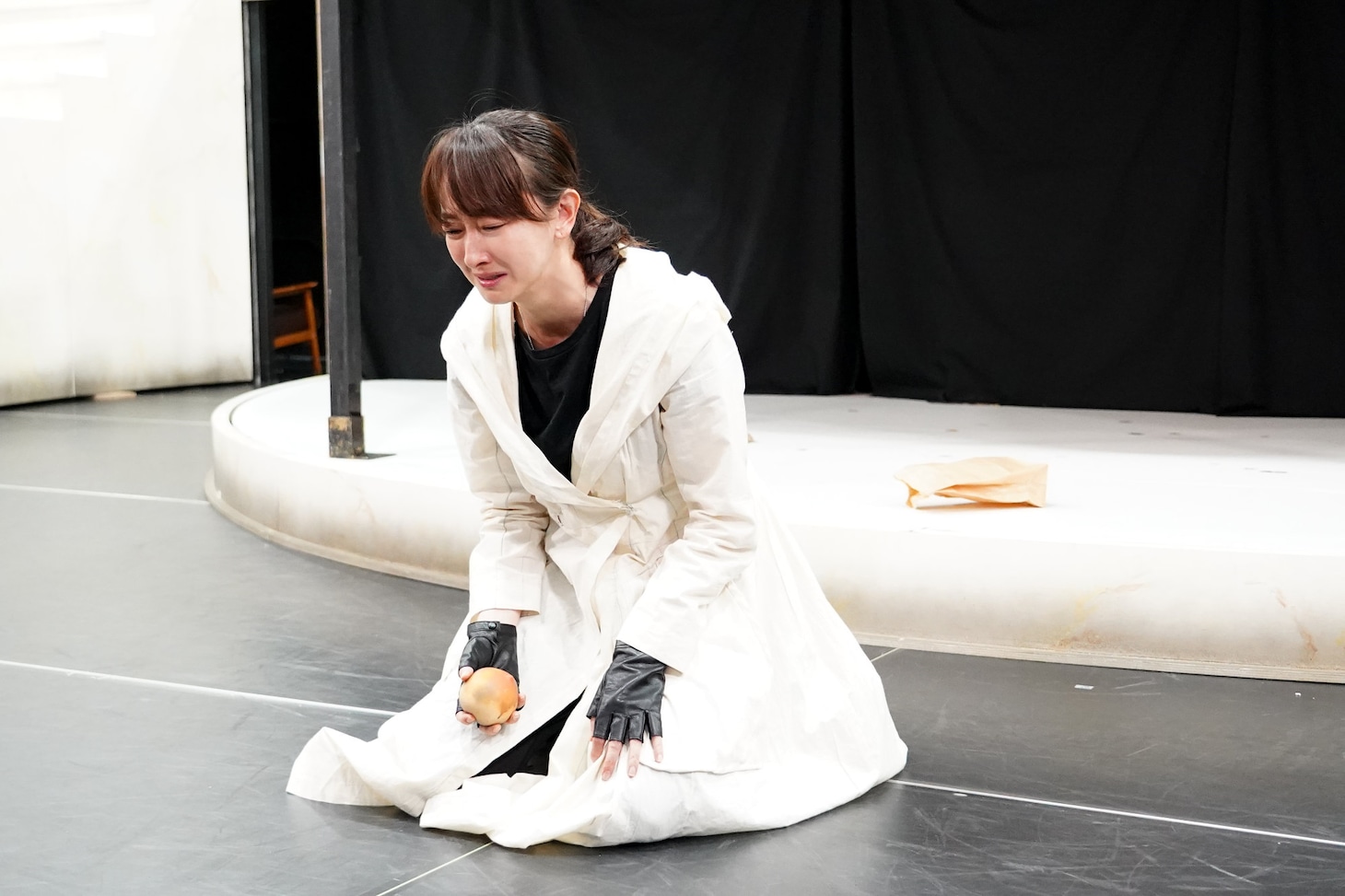 ミュージカル「破果（パグァ）」の稽古場取材会より。