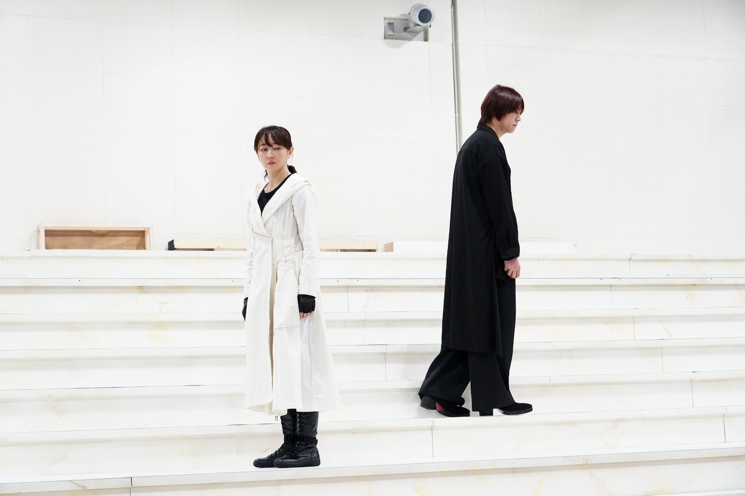 花總まりと“バチバチに対峙”できて浦井健治「夢のよう」、ミュージカル「破果」稽古公開