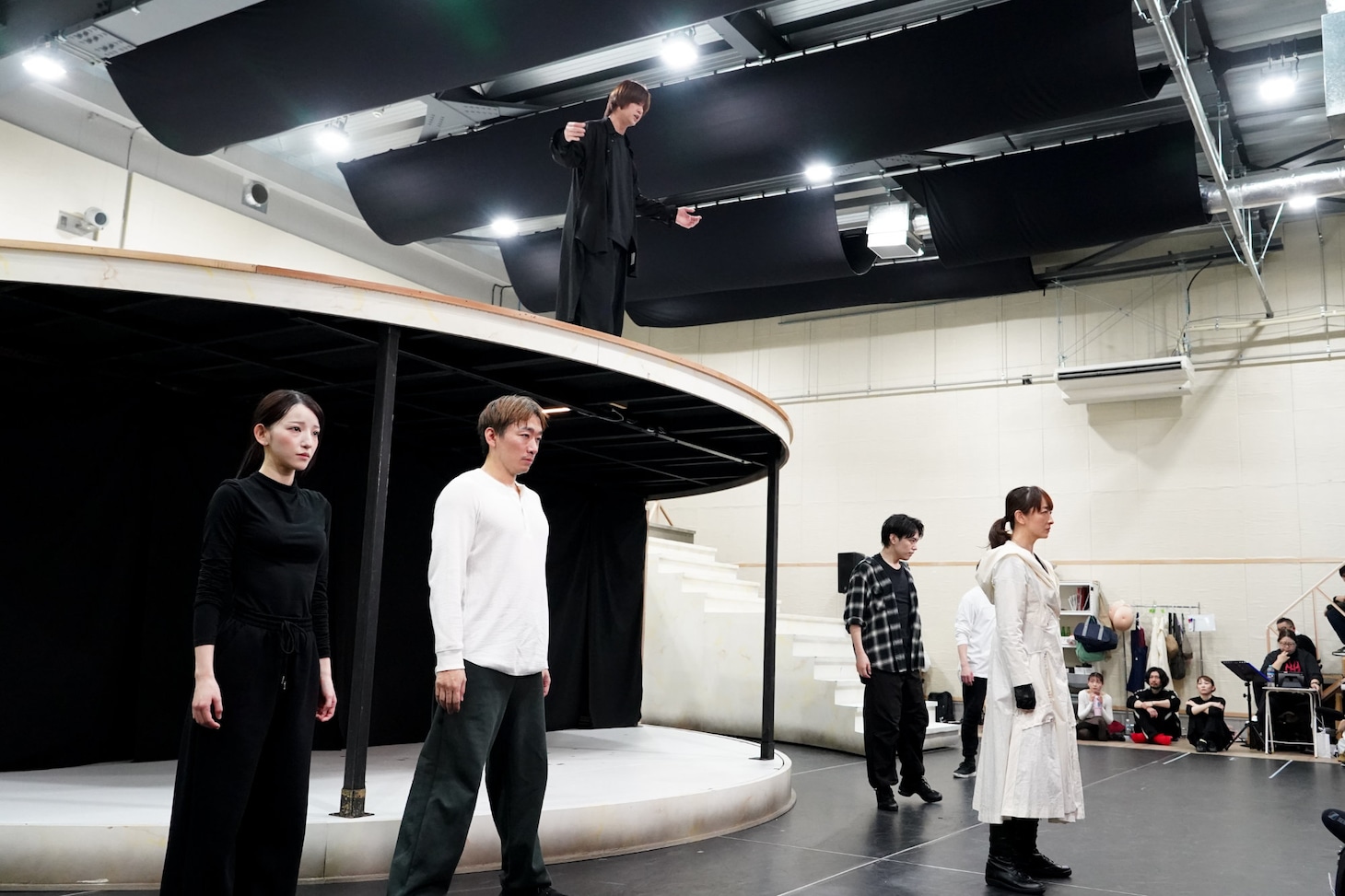 ミュージカル「破果（パグァ）」の稽古場取材会より。