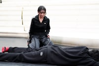 ミュージカル「破果（パグァ）」の稽古場取材会より。