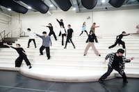 ミュージカル「破果（パグァ）」の稽古場取材会より。