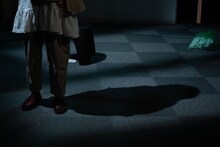 譜面絵画「プレミアムの果て」より。（撮影：大川あやの / 譜面絵画）